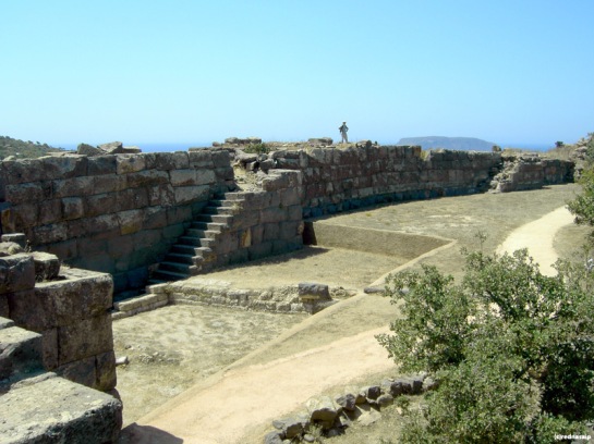 Crusaders' castle at Mandraki, Nissyros